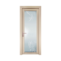 Xinhaoxuan simple magnesium aluminum alloy V90 tempered glass sound insulation and heat insulation swing door sliding door durable