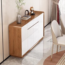 Aojing new Chinese sideboard integrated wall cabinet wine cabinet home cabinet modern minimalist living room storage