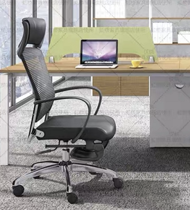 Hongqiao Computer Chair Home Electric Race Brief About Swivel Chair Staff Lift Mesh Office Chair Comfort Long Sitting Middle Class Chair