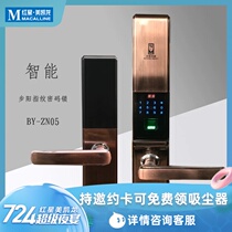 BY Buyang Smart Lock BY-ZN05 High-End Atmosphere Minimalist Entry Door Smart Zinc Alloy Fingerprint Code Lock