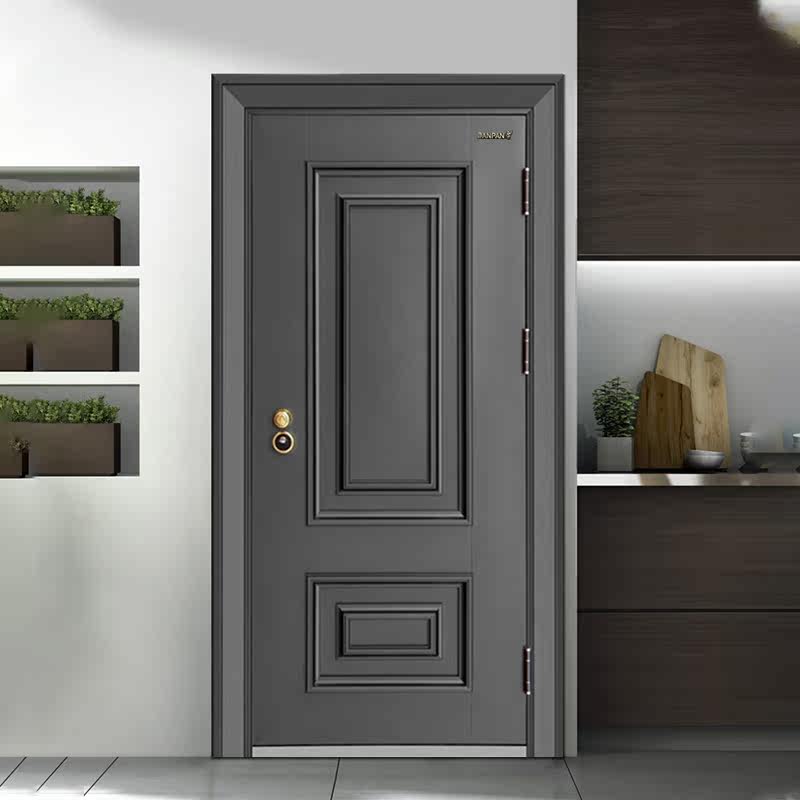 Looking forward to security door Vientiane Shenghui Class A gate C Level lock core Security door Entry door Fingerprint Lock Domestic Villa