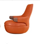 Conraden FS08287 leisure chair modern simple Italian style minimalist fashion designer same style
