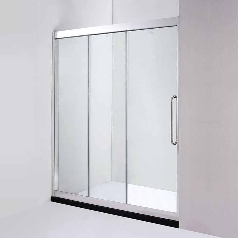 Wrigley one-shaped shower room three linkage bathroom glass partition toilet screen dry and wet separation ALF11801