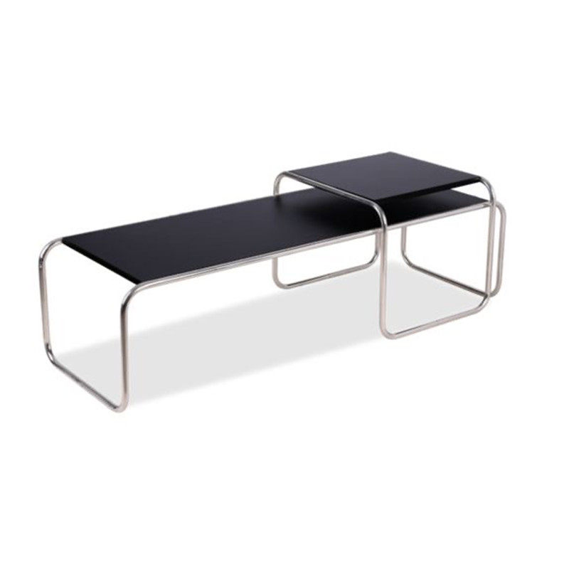 Shanghai Pilot Family Italian luxury style modern solid wood leather set combination can be customized long coffee table for the whole house