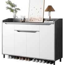 Lezao shoe cabinet home entrance indoor entrance cabinet entry storage locker locker with hanger integrated shoe rack