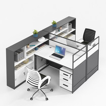 Haidar office furniture financial office staff desks and chairs screen partitions desk combination card slots very durable