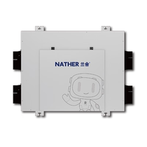 Lanshe fresh air system whole house aerobic breathing fresh air R series full heat exchange fresh air fan