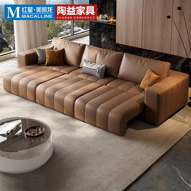 Диван Tao Yi piano key sofa электрический многофункциональный кожаный диван для гостиной 2024 новый встроенный кожаный диван для небольшой квартиры