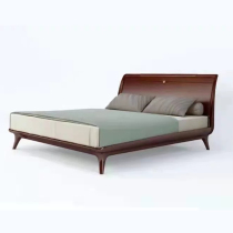 Tanson hot selling new Chinese style mahogany hedgehog rosewood double solid wood home bedroom furniture large bed