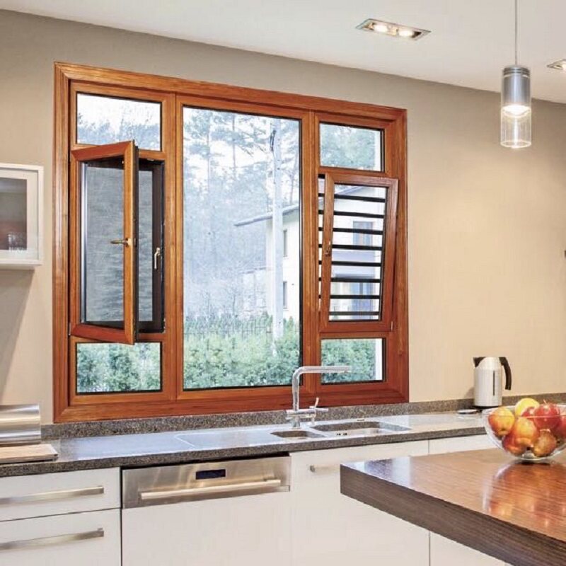 Mingou broken bridge energy-saving steel mesh integrated window opening Mingou 833P2 series security anti-theft and wind and sound insulation