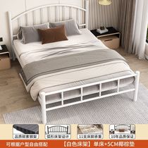 Jinyu Iron Bed Double Bed Simple Modern 1 5m Iron Bed 1 8m Iron Frame Bed Reinforced 1m Modern Silent Bed