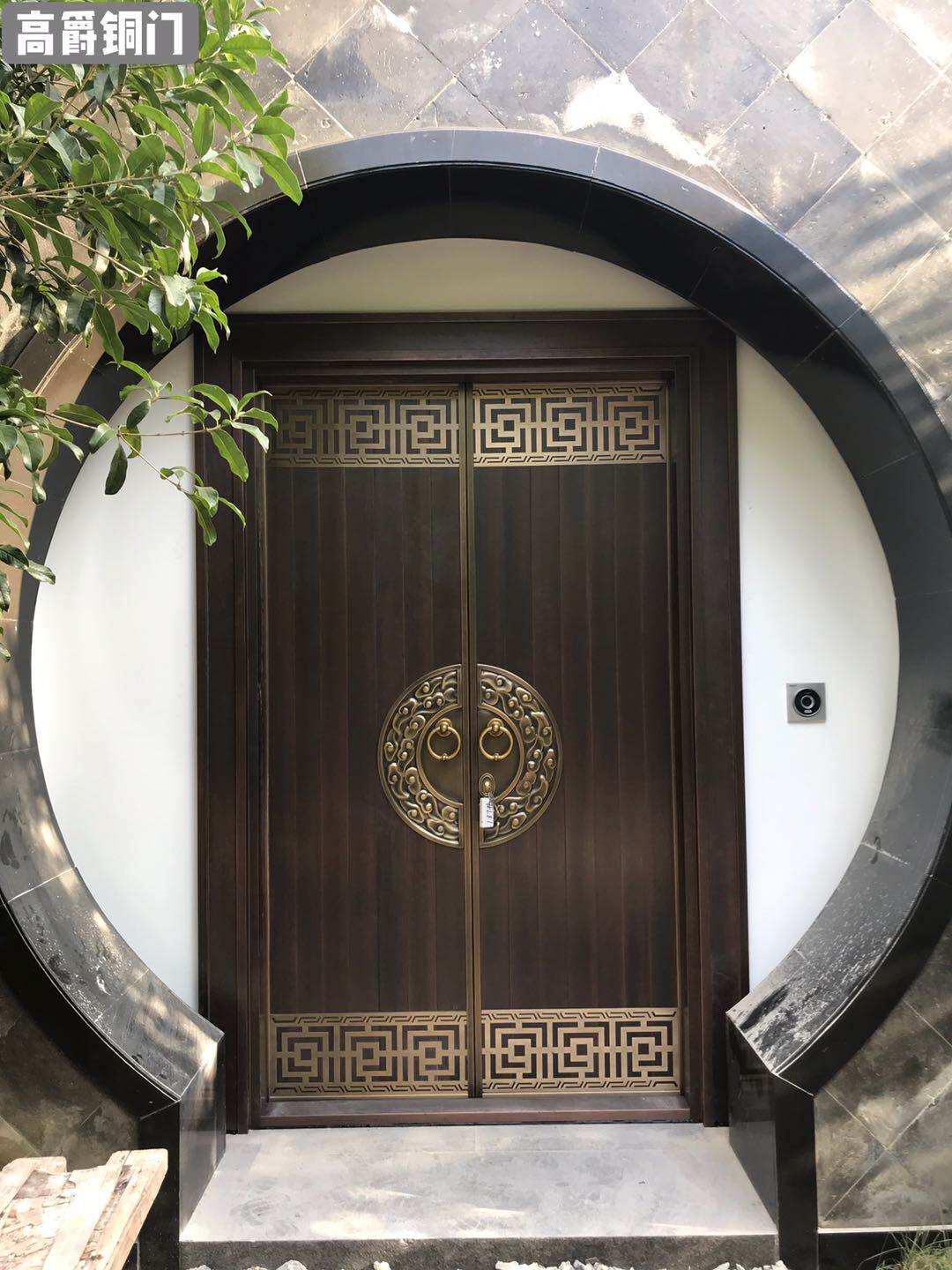 (Sincere deposit, non-commodity actual price) High Lord Villa Gate High Lord Entrance Door Armor Door Copper Door