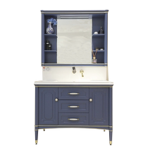 Xima Bathroom 2017F-1100 basin integrated bathroom cabinet modern simple Red Star Macalline official flagship store