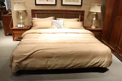 Ronglin Kyocera New Chinese Hedgehog (Pterocarpus erinaceus) Moire Rib Rack Bed