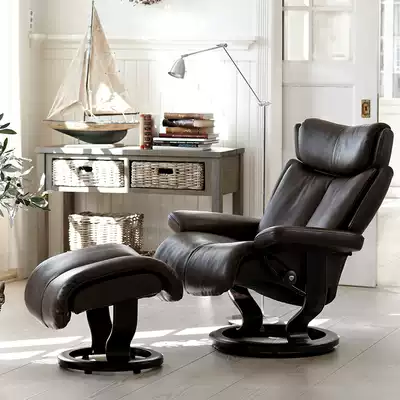 Sitles Magic Comfort High-end People Office Single Leather Chair Business Leisure Popular Sofa Chair