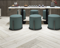 (Nanming) Douglas Tile Castle teak wood grain wall and floor tiles BW122T15