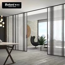 Bologna whole house custom-made indoor aluminum alloy glass sliding door from door to top Bernia R door leaf