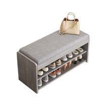 Lichao Shoe Rack Home Door Simple Shoe Changing Stool Dormitory Small Narrow Sitable Dustproof Storage Space-Saving Shoe Cabinet