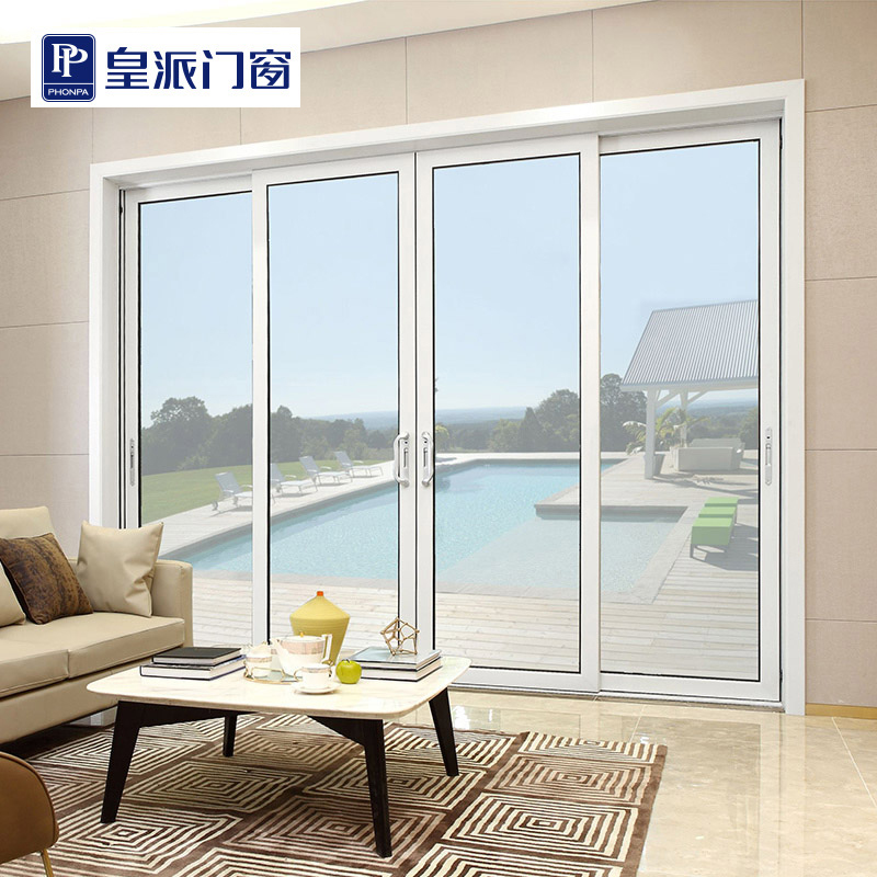 Paris Fashion II-rail push-pull suspension door T214N soundproof waterproof moisture-proof terrace kitchen applicable