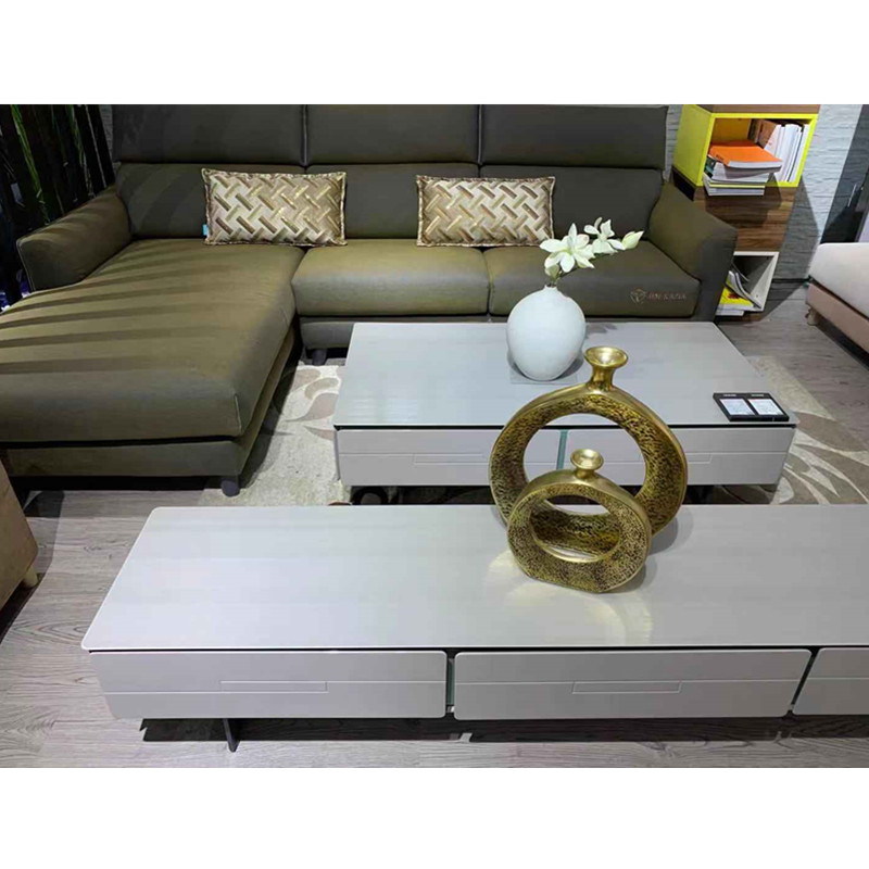 Royal Ma Kang House Modern fashion simple coffee table TV cabinet combination set economical and practical home TV cabinet