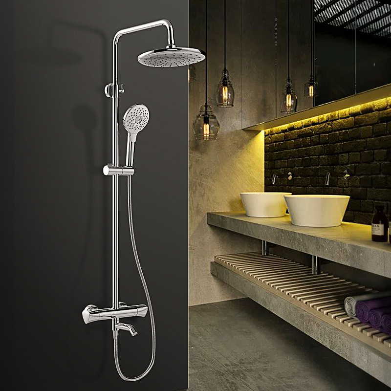 Wrigley shower shower set constant temperature full copper large top spray shower AMG13SH848