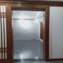 Solid wood empty door cover
