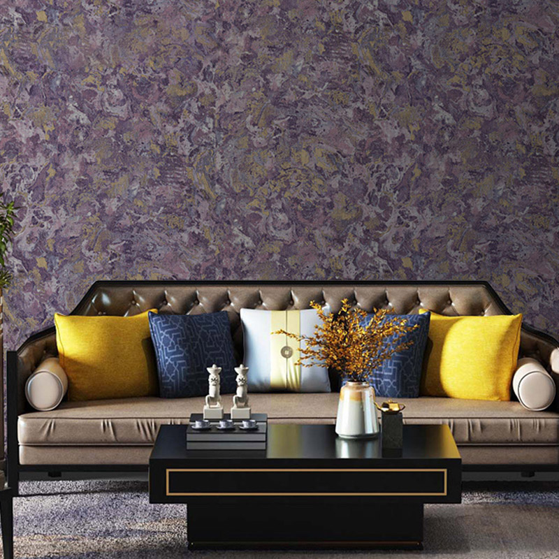 ROEN Rouran wallpaper simple modern Nordic bedroom background wall Italy imported environmental protection wallpaper 82647