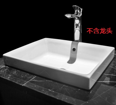 TOTO Table Type Terrace Basin Wise Glazed Face Fashion Square Ceramic Square Wise White Face Washbasin