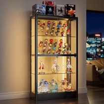 Beiju Lego display cabinet glass transparent hand cabinet home model display cabinet toy building block display storage cabinet