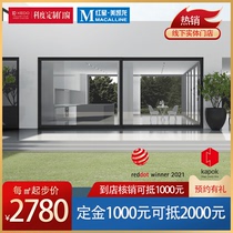 Kedu doors and windows T6 profile courtyard door villa courtyard door aluminum alloy courtyard door sliding door