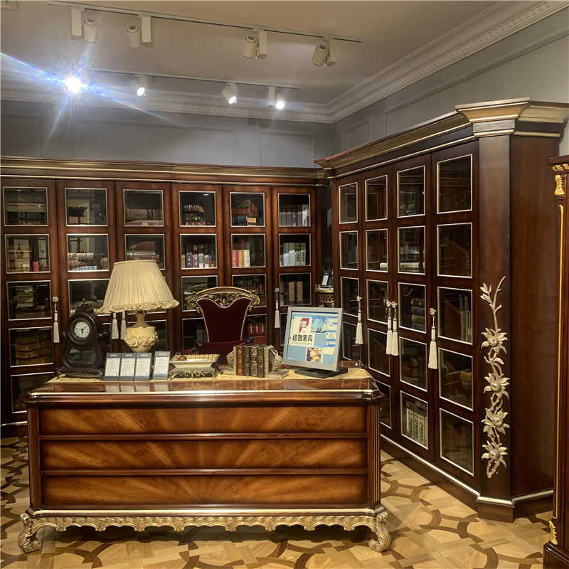 Peugeot furniture delicate flower desk big residence custom light and luxurious collection of European and American collections