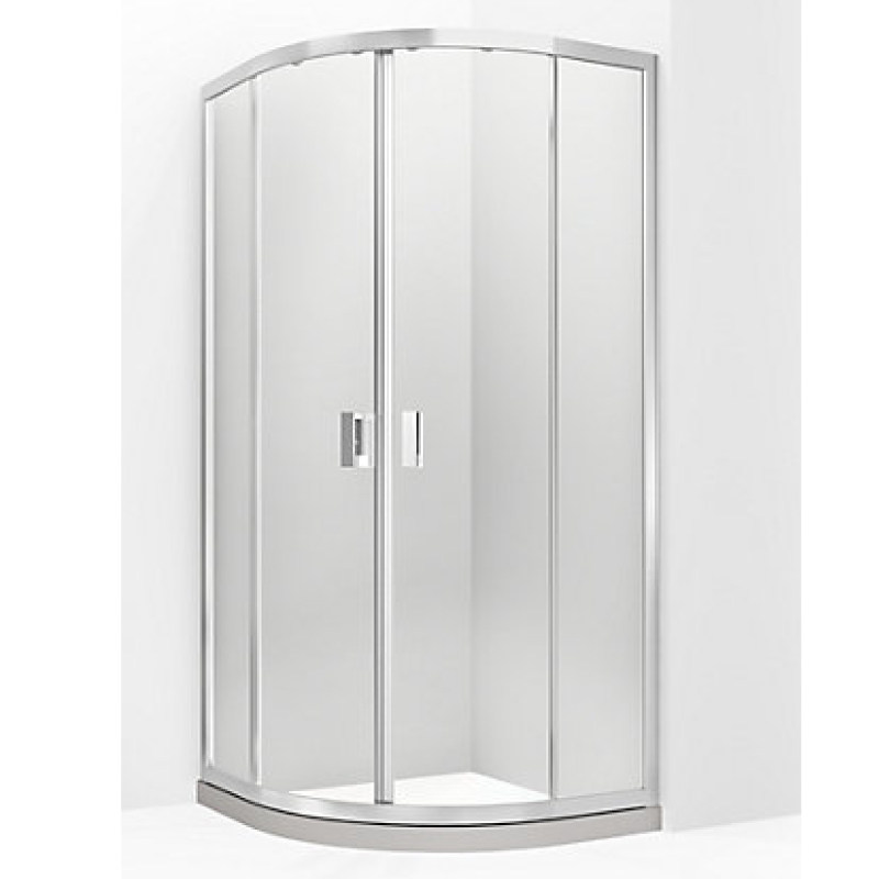 Kohler shower room arc fan arc arc tempered glass partition wall integral door dry and wet separation bath screen home