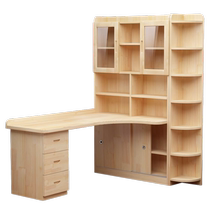 Wanyu corner desk bookshelf integrated bedroom childrens learning writing desk simple desktop computer desk