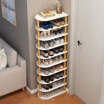 Shihu shoe rack for home entrance small narrow multi-story dormitory rental room simple shoe cabinet space-saving storage rack