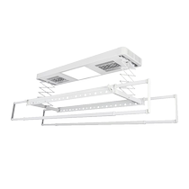 BIZZOTTO electric clothes drying rack remote control lift balcony smart drying clothes rack home automatic clothes drying rod machine