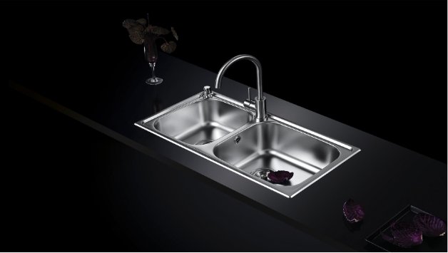 Tyard Stainless Steel Sink Model 72149T-2S-KS Location of the same paragraph