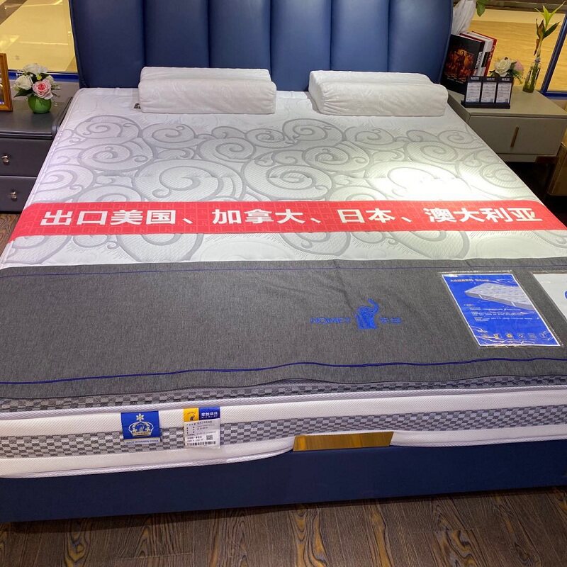 Hongyi spring mattress bedroom double bed mat independent spring lazy silent small apartment type New Zealand wool plus mat