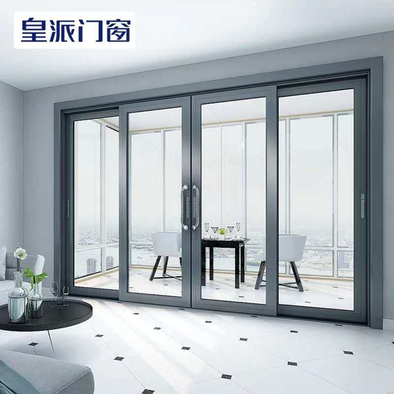 Real Doors Doors & Windows Outdoor Ramen Three Rails T314W Sturdy Durable Minimalist Modern Light Lavish Tempered Glass