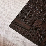 奈杰尔 Журнальный столик в бельгийском стиле в стиле ретро, ​​дубовый черный журнальный столик с ручной резьбой для гостиной, элитный чайный столик