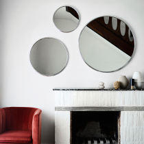 Danish Tradition Sillon plated steel frame full-body dressing mirror clothing store mirror large fitting mirror home