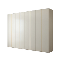 Haishe Yunzao ENF-level elevated wardrobe with corner cabinet open walk-in L-shaped cloakroom home bedroom cabinet