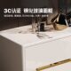 Luxurious Cream-Colored Chest of Drawers, Light Luxury Bedroom Storage Cabinet, Living Room Wall-Mounted Storage Cabinet, Five-Drawer Cabinet, Six-Drawer Cabinet at the End of the Bed