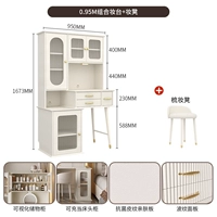 Комбинированный туалетный столик 0,95 м + табурет для макияжа