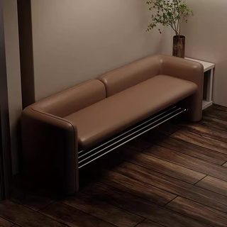Zuoshi Shoe-Changing Bench for Home Entrance, Shoe-Wearing Bench, Entryway Bench, Designer Dressing Room Sofa Bench, Wall-Mounted Long Bench
