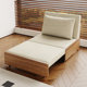 Kailaixing-sofá cama plegable individual, dos en uno, estilo antiguo, para sentarse y dormir, pequeño apartamento, sala de estar, deslizante