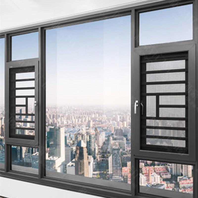 Youshanger doors and windows 100 series broken bridge titanium magnesium aluminum alloy case window custom floor to ceiling window package balcony living room window