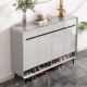 Luxury Shoe Cabinet for Home Use, Integrated with the Entrance Hallway, Light Luxury Style, Large Capacity, Simple Design