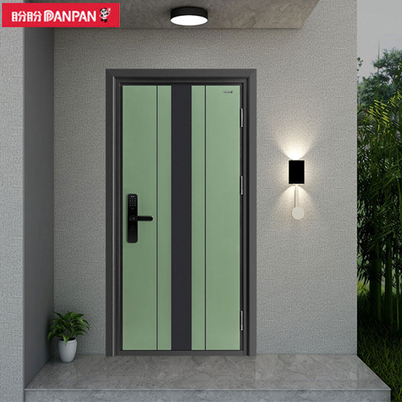 (Nam Ming) Hopes Security Door Warner Safety Door Soundproof Noise Reduction Safety Comfort Safety Gate Brief Fashion