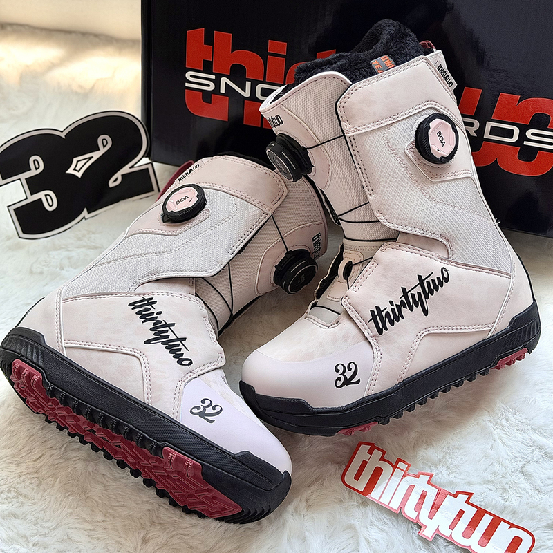 W27 New Model in Stock Thirtytwo/32 Women's Lashed Double Boa Cushioning Warm Park Snowboard Shoes