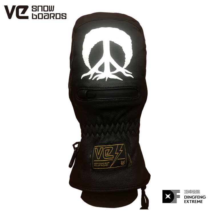W20 VE GNARLY PARTNERSHIP START MALE Waterproof Breathable SNOW CARD BAG Veneer Ski Gloves